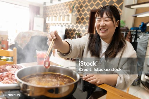 istock Chinese fire hot pot Health Food 1607849879