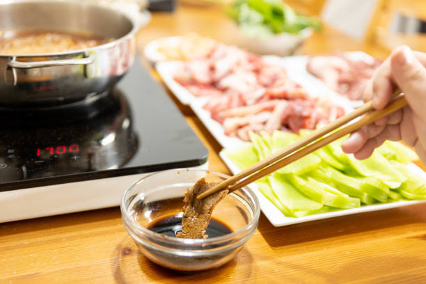 istock Chinese fire hot pot Health Food 1607854708