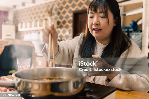 istock Chinese fire hot pot Health Food 1607857364