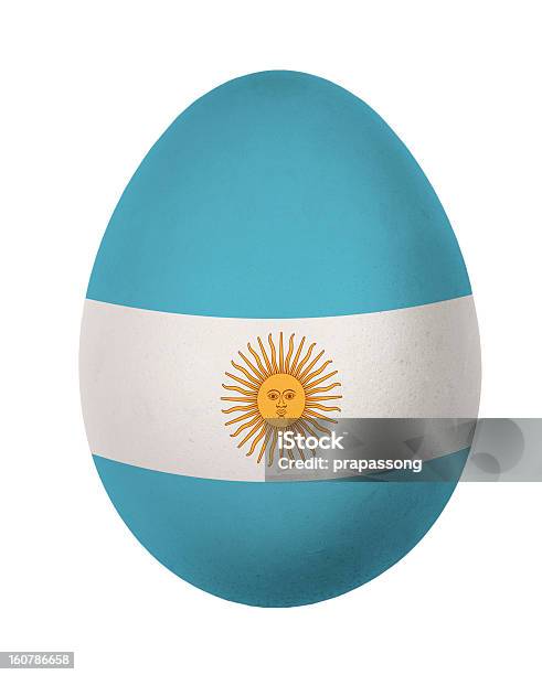 カラフルなアルゼンチンの国旗イースター卵絶縁型 - お祝いのストックフォトや画像を多数ご用意 - お祝い, アルゼンチン, イラストレーション
