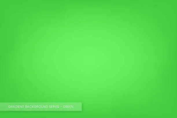 Vector illustration of Green Color Gradient Abstract Background.