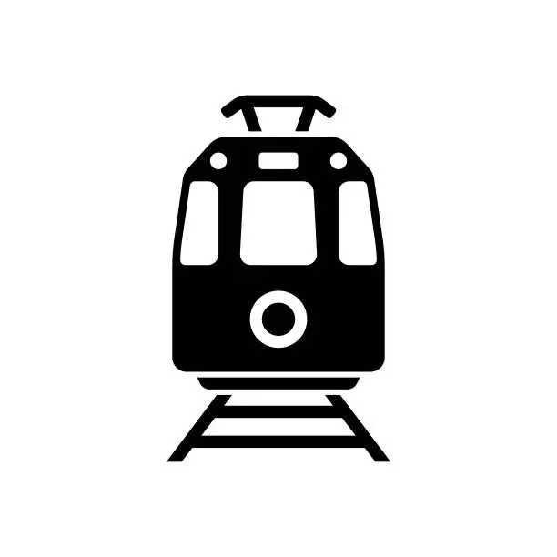 Vector illustration of Tram Icon.