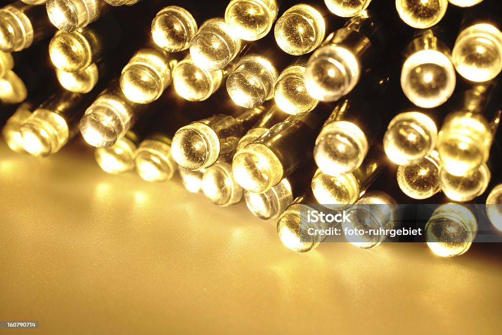 Luz diodes emissão - Foto de stock de Cordão de luzes royalty-free