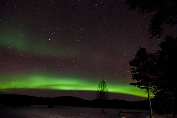 istock Aurora Borealis in Inari, Lapland, Finland 160793232