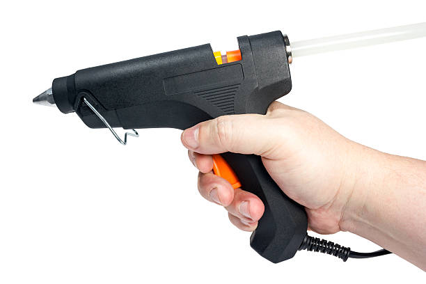 istock Electric hot glue gun 160795397