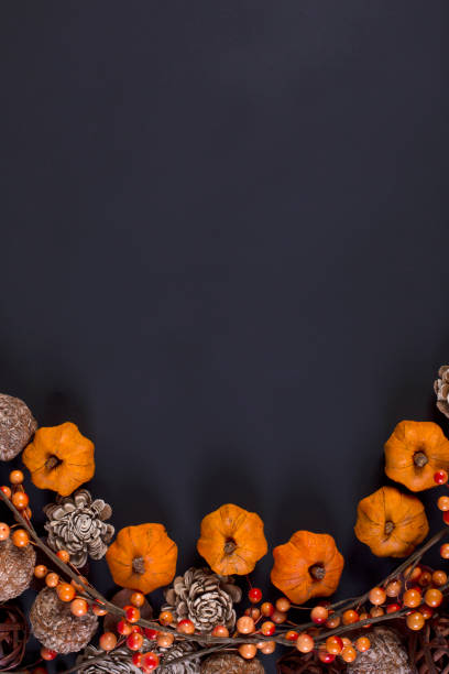 istock Thanksgiving, Halloween or Autumn Background. 1608002626