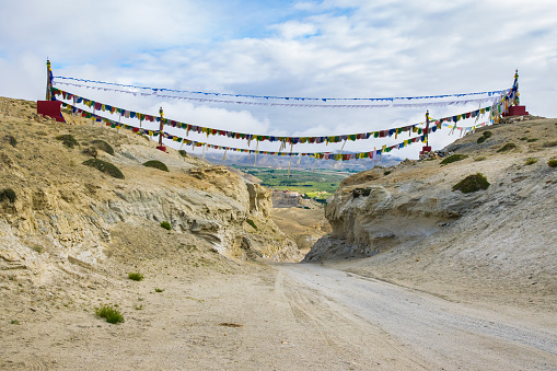 Lho La Pass on the way to Lho Manthang, Upper Mustang, Nepal