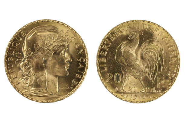 istock French 20 Francs gold coins 1608040691