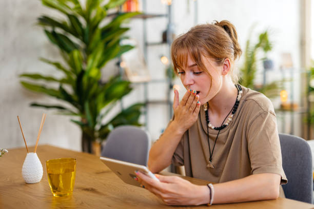 istock Woman Being Surprised By Something She Saw On Tablet 1608041183