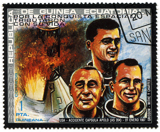 istock Postage stamp to honour unfortunate Apollo 1 mission 160805823