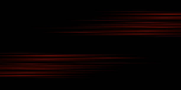 istock Horizontal glare. Laser beams, horizontal beams of light. Beautiful light flashes. 1608064793