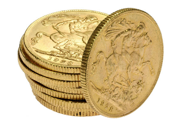 istock British full Sovereign gold coins 1608070918