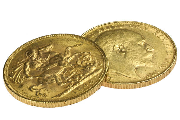 istock British full Sovereign gold coins 1608073073