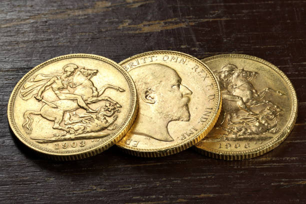 istock British full Sovereign gold coins 1608076193