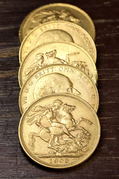 istock British full Sovereign gold coins 1608076194