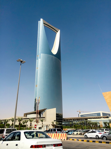 Skyscraper in Riyadh downtown