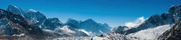 istock Snow mountain wilderness peaks glaciers panorama Himalayas 160808688