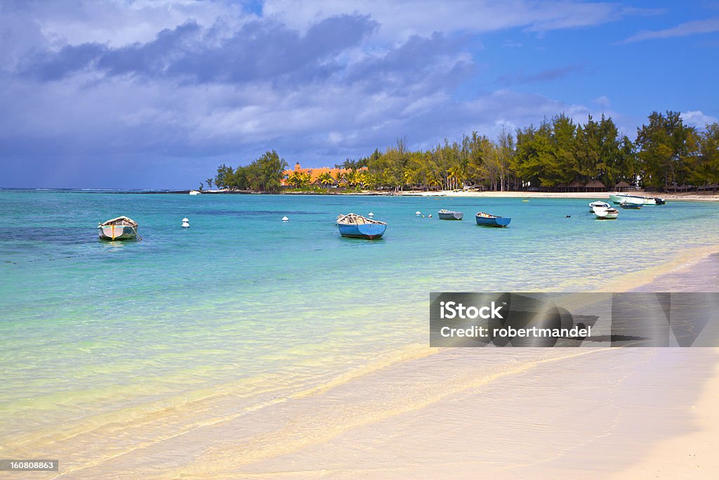 Strand von Mauritius - Lizenzfrei Abgeschiedenheit Stock-Foto