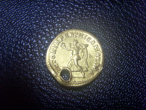 Fifty Liras Italian coin from 1978