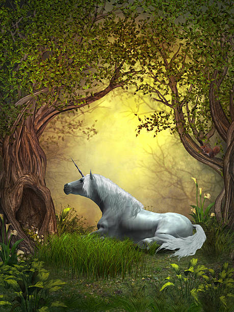 istock Woodland Unicorn 160810672