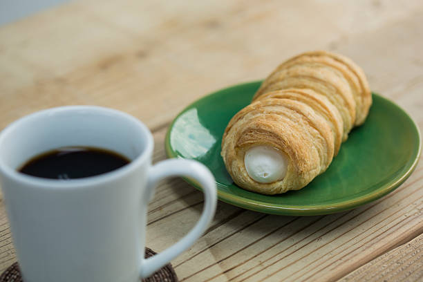 Coffee and cornet