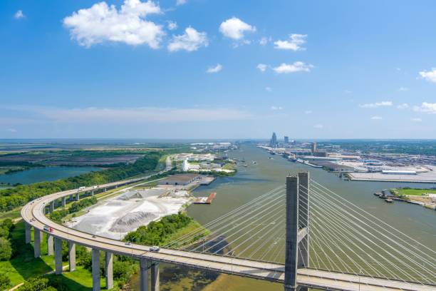 istock The Cochrane Bridge and Mobile, Alabama 1608210760