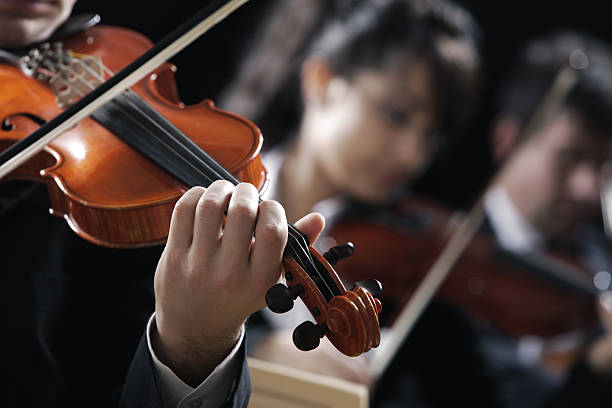 istock Classical music. Violinists in concert 160821443