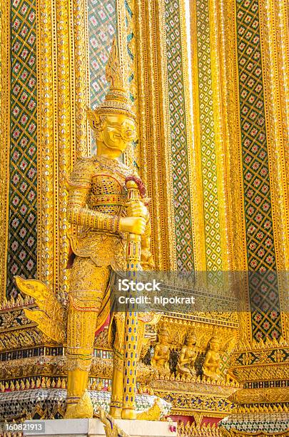 Bangkok Complejo Royal Guardian Demonio Foto de stock y más banco de imágenes de Arquitectura - Arquitectura, Asia, Bangkok