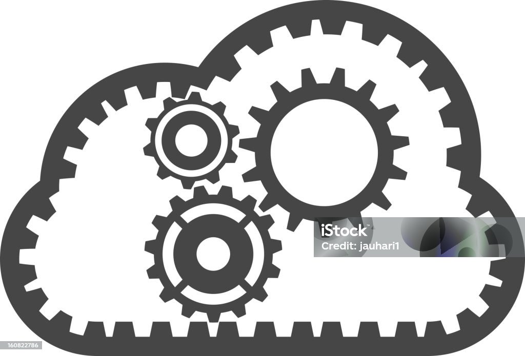 Облачные технологии - Векторная графика Без людей роялти-фри