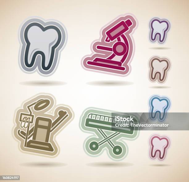 Settore Sanitario - Immagini vettoriali stock e altre immagini di Apparecchiatura odontoiatrica - Apparecchiatura odontoiatrica, Assistenza, Barella