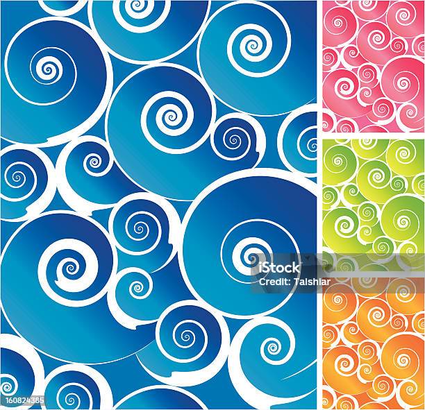 Bunte Spirale Hintergrund Stock Vektor Art und mehr Bilder von Blau - Blau, Icon, Illustration