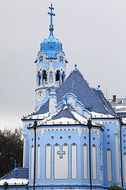 istock Blue church in Bratislava, Slovakia 160825346