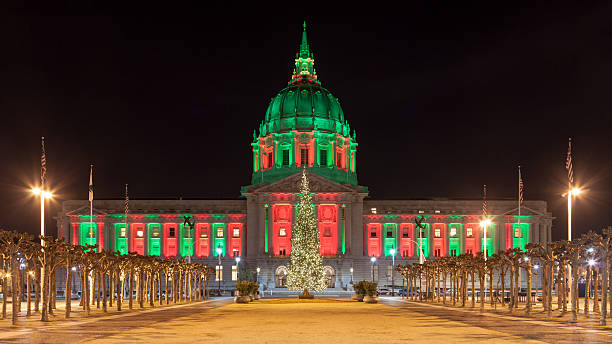 San Francisco während der Weihnachtszeit – Foto