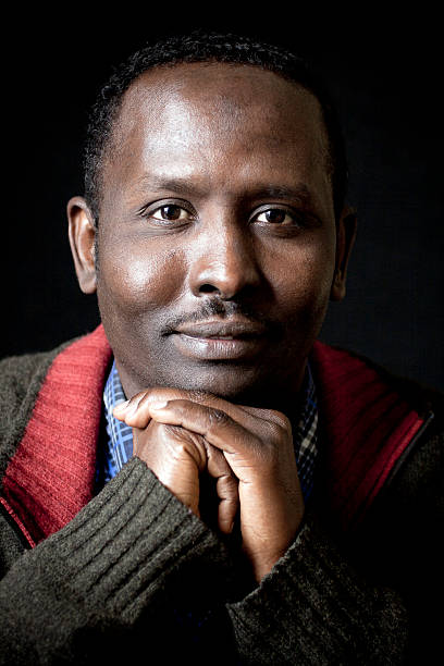 istock Portrait of an African man 160836726