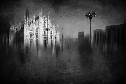 Ghostly Milan Cathedral