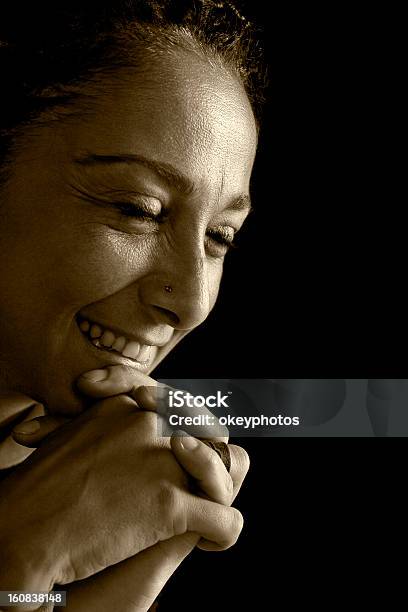 Portrait Of An Italian Woman Stock Photo - Download Image Now - Close-up, Human Face, One Woman Only