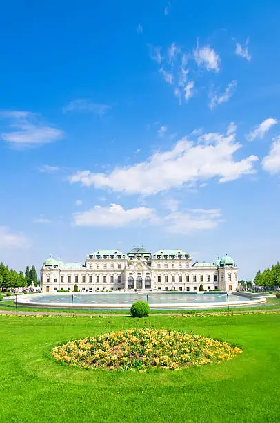 Photo of Belvedere Palace in Vienna, Austria