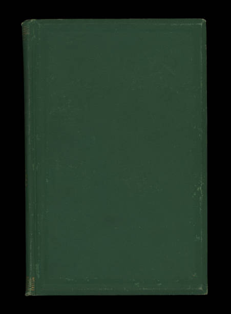 istock Antique Green Hardcover Book 1608399697