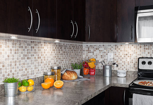 istock Colorful ingredients on a modern kitchen counter 160840210