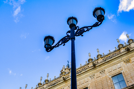 Architectural feature in Seville city, Spain