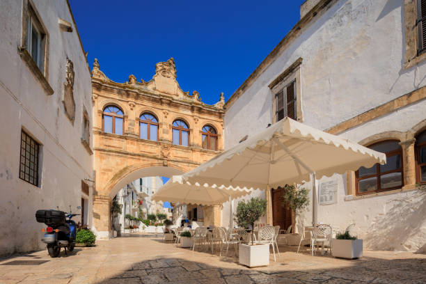 istock Ostuni typical buildings in street Puglia 1608544345