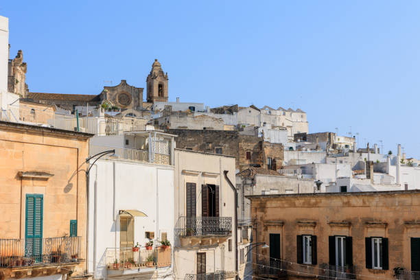 istock Ostuni typical buildings in street Puglia 1608544360
