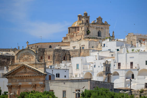 istock Ostuni typical buildings in street Puglia 1608544390
