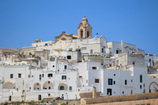 istock Ostuni typical buildings in street Puglia 1608544393