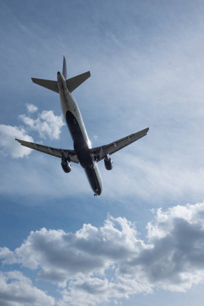 istock Arrival of large aircraft 1608638656