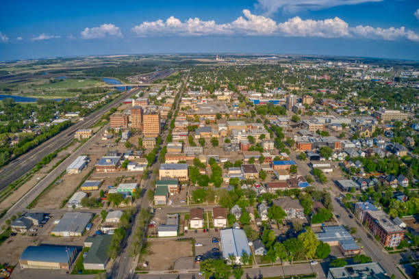 istock Aerial View of Brandon, Manitoba during Summer 1608706343