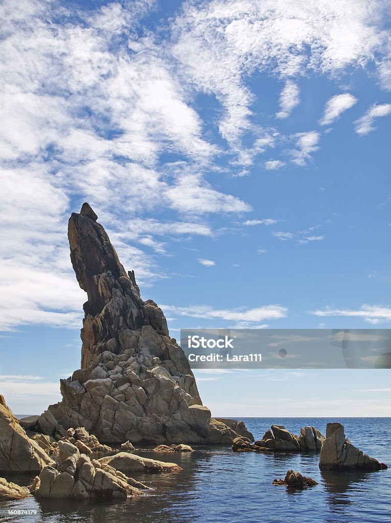 Cabo Laplace, Mar do Japão - Royalty-free Acima Foto de stock