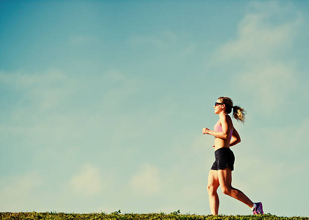 istock Mature Woman Jogging Outdoors 160876272