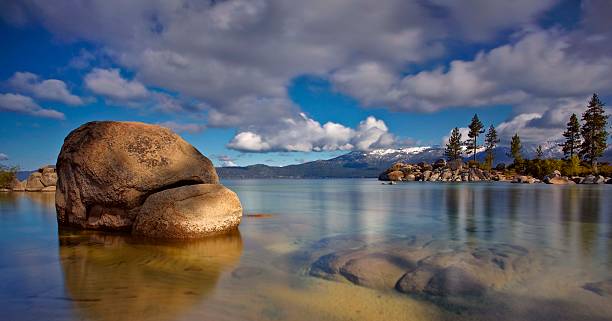 Sand Harbor, Lake Tahoe stock photo