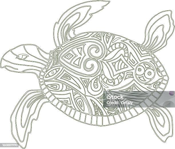 Tartaruga - Arte vetorial de stock e mais imagens de Animal - Animal, Conceito, Criatividade